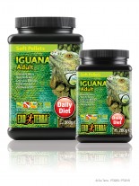 Exo Terra - Soft Pellets Adult Iguana Food - Пълноценна и балансирана храна за възрастни игуани - 260 гр.