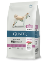 Quattro Extra Lamb All Breed - Пълноценна храна за кучета от всички породи над 1 година с агнешко месо - 12 кг.