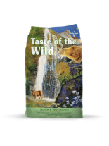 Taste of the Wild Rocky Mountain Feline - Суха храна за котки над 1 година с печено еленско месо и пушена сьомга - 6.6 кг.