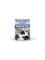 Taste of the Wild Pacific Stream Canine Formula - Неустоима консерва за кучета над 1 година с прясна сьомга в сос грейви - 0.390 кг.