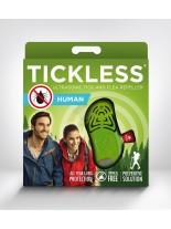 TickLess Ultrasonic Human - електронен уред за предпазаване от кърлежи за деца над 3-годишна възраст и възрастни -  зелен или оранжев