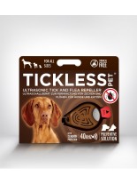 TickLess Ultrasonic Pet - електронен уред за предпазване от бълхи и кърлежи на домашните любимци - кафяв, бежов, черен, розов или оранжев