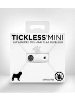 TickLess Ultrasonic Mini Dog - електронен уред за предпазване от бълхи и кърлежи на домашните любимци с USB зареждане - бял, черен, розов, златист, син или тъмно розово