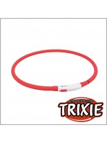 Trixie USB Flash Light Ring - Светещ нашийник с USB зареждане - размер XS-XL - 70 см. ø 10 мм.