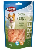 Trixie PREMIO Chicken Coins - Лакомство за кучета - шайби от пилешко месо - 100 гр.