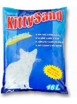 Valenger Kitty Sand Natural - силиконова котешка тоалетна / натурална / - 16 литра