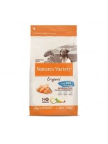 Natures Variety Dog Selected NO GRAIN Mini Adult Salmon - Суха храна за кучета над 1 година, от мини и малки породи с месо от сьомга, плодове и зеленчуци - 7 кг.