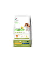 Natural Trainer Sensitive No Gluten Adult Small with Rabbit  - пълноценна балансирана храна без глутен за кучета над 1 година от малките и мини породи със заешко месо - 7 кг.